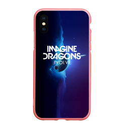 Чехол для iPhone XS Max матовый Imagine dragons