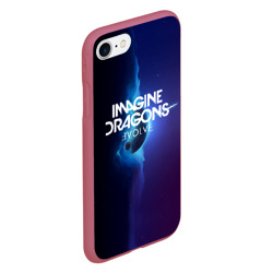 Чехол для iPhone 7/8 матовый Imagine dragons - фото 2