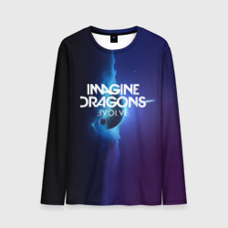 Мужской лонгслив 3D Imagine dragons