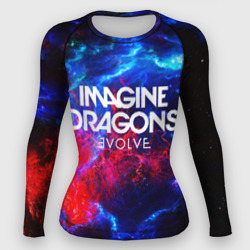 Женский рашгард 3D Imagine dragons