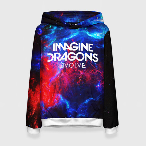 Женская толстовка 3D Imagine dragons, цвет 3D печать