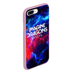 Чехол для iPhone 7Plus/8 Plus матовый Imagine dragons - фото 2