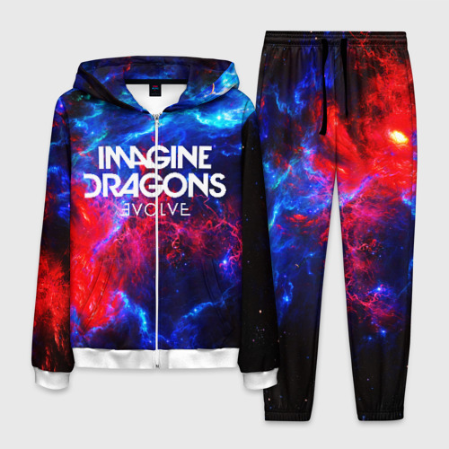 Мужской костюм 3D Imagine dragons, цвет белый