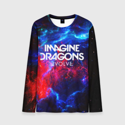 Мужской лонгслив 3D Imagine dragons