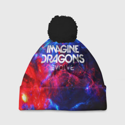 Шапка 3D c помпоном Imagine dragons