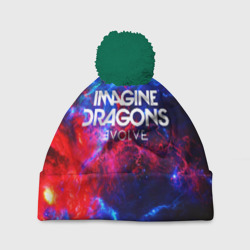 Шапка 3D c помпоном Imagine dragons