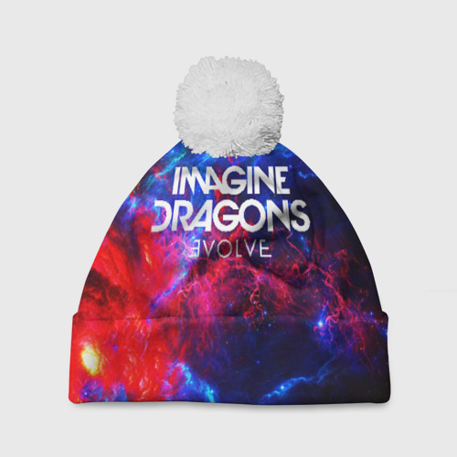 Шапка 3D c помпоном Imagine dragons, цвет 3D печать