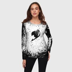 Женский лонгслив 3D Абстракция Фейри Тейл - фото 2