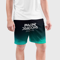 Мужские шорты спортивные Imagine dragons - фото 2