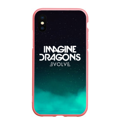 Чехол для iPhone XS Max матовый Imagine dragons