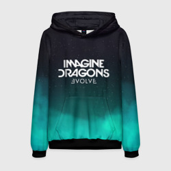 Мужская толстовка 3D Imagine dragons