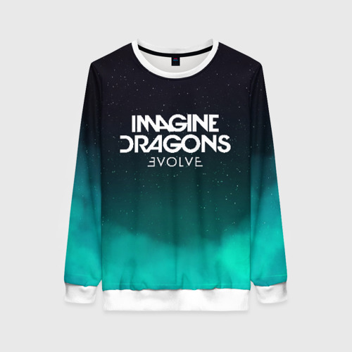 Женский свитшот 3D Imagine dragons, цвет 3D печать