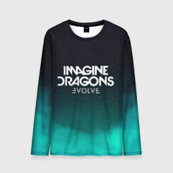 Мужской лонгслив 3D Imagine dragons