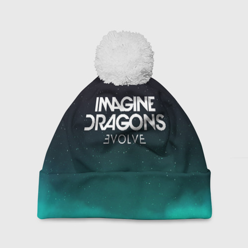 Шапка 3D c помпоном Imagine dragons, цвет 3D печать