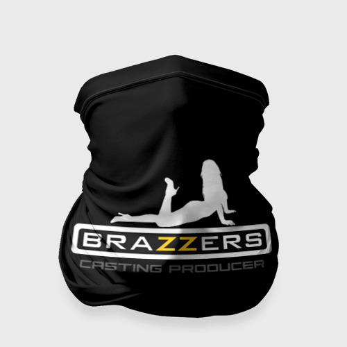 Бандана-труба 3D Brazzers casting producer, цвет 3D печать