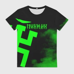 Женская футболка 3D Пикник