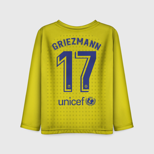 Детский лонгслив 3D Griezmann away 19-20, цвет 3D печать - фото 2