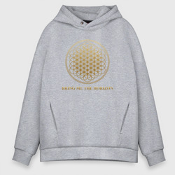 Мужское худи Oversize хлопок Bring me the horizon