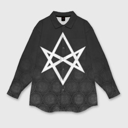 Мужская рубашка oversize 3D Bring me the horizon