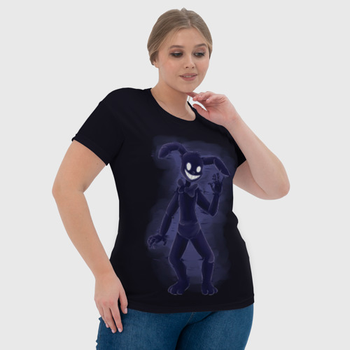 Женская футболка 3D с принтом Five Nights At Freddy`s, фото #4