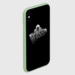 Чехол для iPhone XS Max матовый Dedsec - фото 2