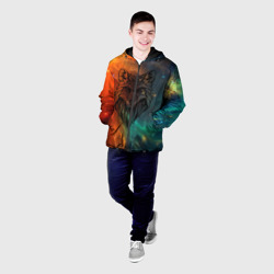 Мужская куртка 3D Лис - фото 2