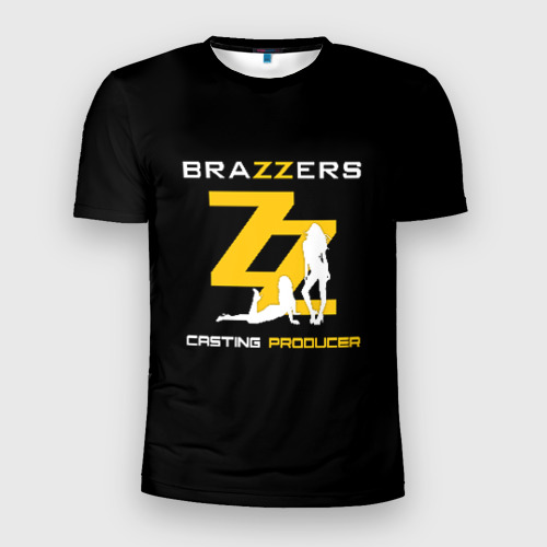 Мужская футболка 3D Slim Brazzers Casting-producer, цвет 3D печать
