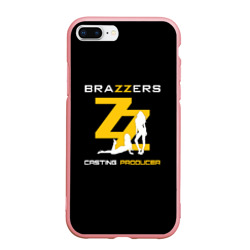 Чехол для iPhone 7Plus/8 Plus матовый Brazzers Casting-producer