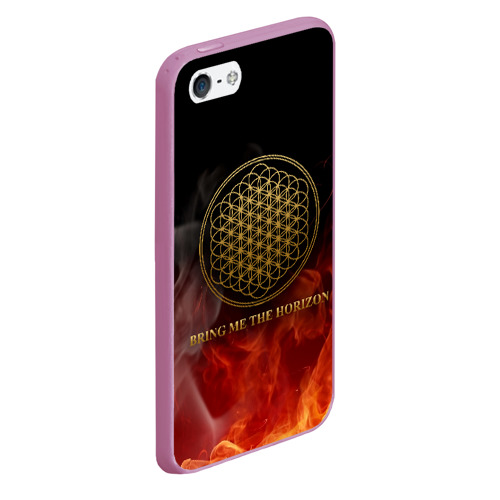 Чехол для iPhone 5/5S матовый Bring me the horizon - фото 3