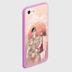 Чехол для iPhone 5/5S матовый Descendants of the Sun - фото 2