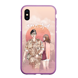 Чехол для iPhone XS Max матовый Descendants of the Sun