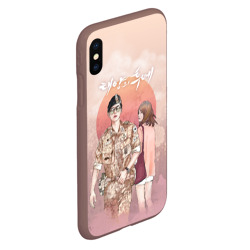 Чехол для iPhone XS Max матовый Descendants of the Sun - фото 2