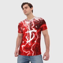Мужская футболка 3D Doom the crucible - фото 2