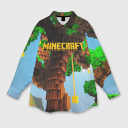 Мужская рубашка oversize 3D Minecraft