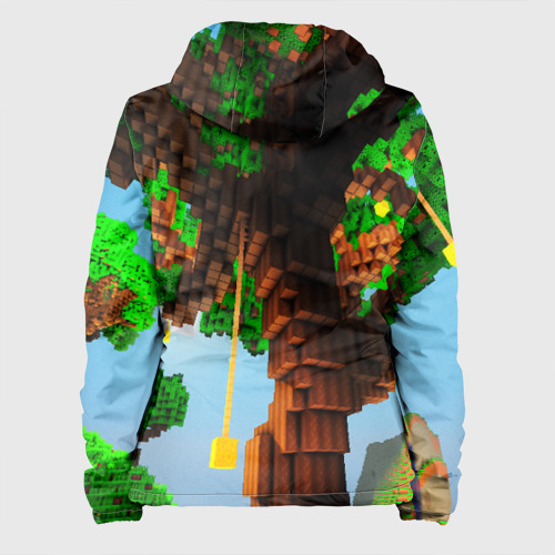Женская куртка 3D Minecraft, цвет белый - фото 2