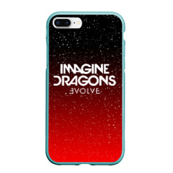 Чехол для iPhone 7Plus/8 Plus матовый Imagine dragons