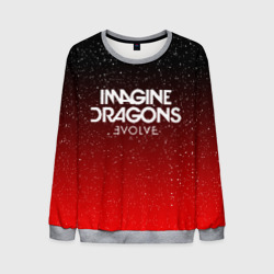 Мужской свитшот 3D Imagine dragons