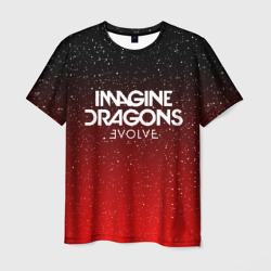 Мужская футболка 3D Imagine dragons