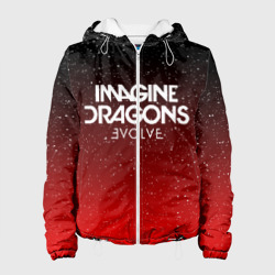 Женская куртка 3D Imagine dragons