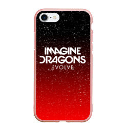 Чехол для iPhone 7/8 матовый Imagine dragons