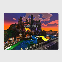 Магнитный плакат 3Х2 Minecraft city