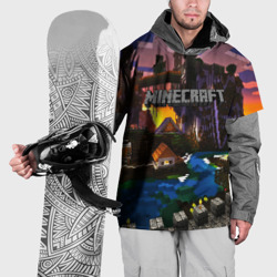 Накидка на куртку 3D Minecraft city