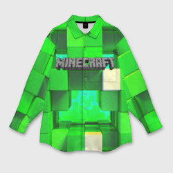 Мужская рубашка oversize 3D Minecraft