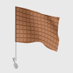 Флаг для автомобиля Плитка Шоколада