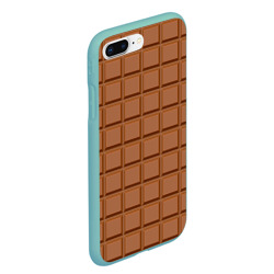 Чехол для iPhone 7Plus/8 Plus матовый Плитка Шоколада - фото 2