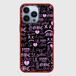 Чехол для iPhone 13 Pro LIL Peep logobombing