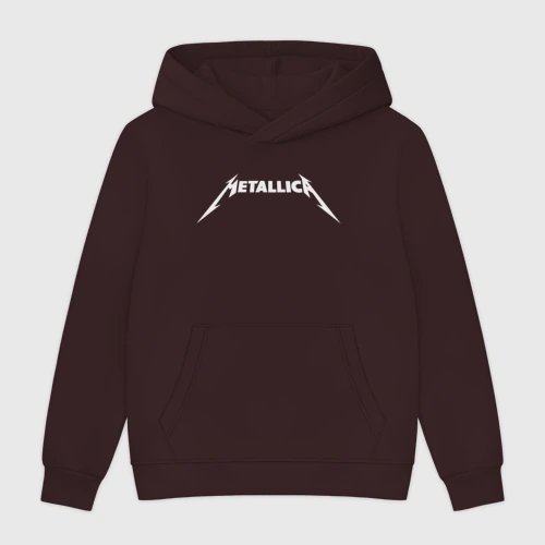 Мужская толстовка без начеса хлопок Metallica