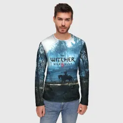 Мужской лонгслив 3D The Witcher - фото 2