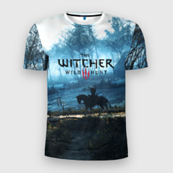 Мужская футболка 3D Slim The Witcher