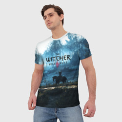 Мужская футболка 3D The Witcher - фото 2